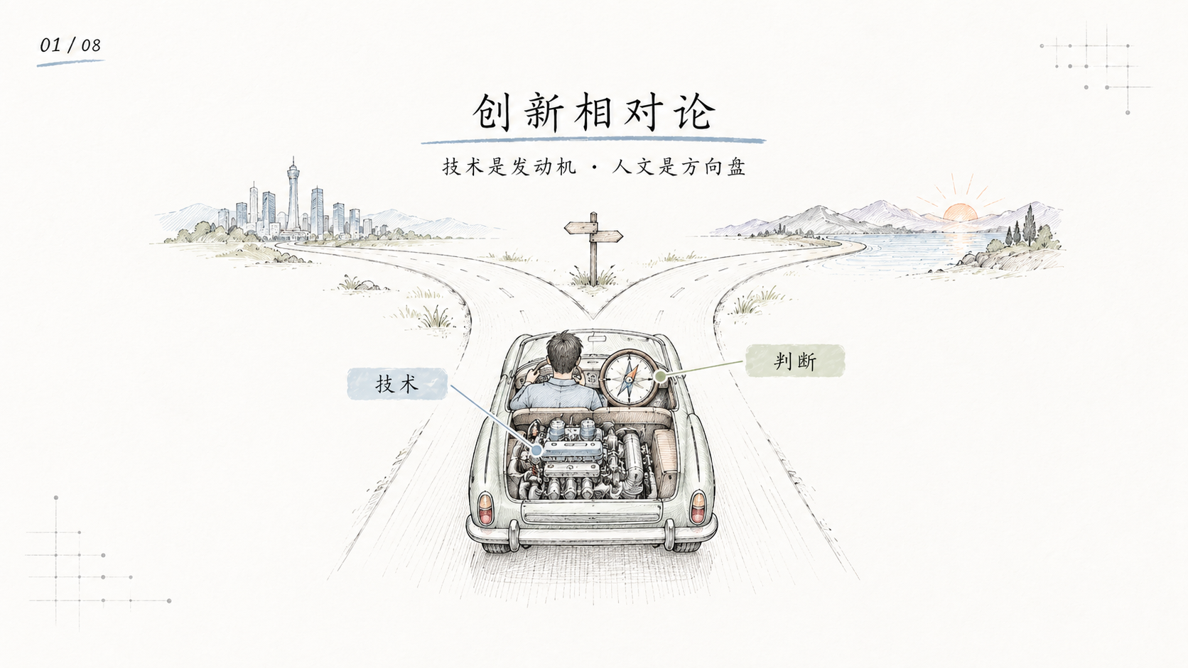 创新相对论：技术是发动机，人文判断是方向盘